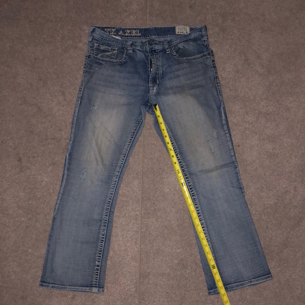 TK Axle- Men’s Wolcott Vintage Bootcut 34x30.